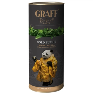 Чай Graff Gold Puerh Пуер з мандарином 80 г (4820279610856) изображение 1