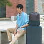 Рюкзак для ноутбука Xiaomi 15.6" RunMi 90 Light Business Backpack Grey (6971732584110) - зменшене зображення 8
