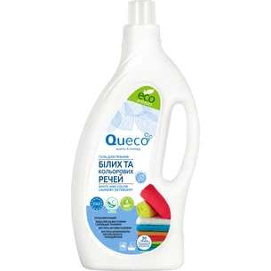 Гель для прання QuEco для білих та кольорових речей 1.5 л (5905279079731) зображення 1