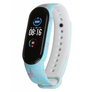 Ремінець до фітнес браслета Armorstandart для Xiaomi Mi Band 5 Flamingo (ARM57013) зображення 1