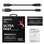 Накопичувач SSD USB 3.2 1TB ADATA (ASE800-1TU32G2-CBK) - зменшене зображення 5