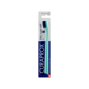 Зубна щітка Curaprox CS 3960 Super Soft Суперм'яка D 0.12 мм Бірюзова з синьою щетиною (CS 3960-11) зображення 1