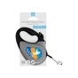 Повідець для собак WAUDOG R-leash "Прапор" XS до 12 кг 3 м чорний (8123-0229-01) - зменшене зображення 3