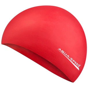 Шапка для плавання Aqua Speed Soft Latex 122-31 5732 червоний Уні OSFM (5908217657329) зображення 1