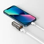 Зарядний пристрій XO CC48 + cable Lightning Smart Metal 2USB, 2.4A Grey (XO-CC48i-GR) - зменшене зображення 4