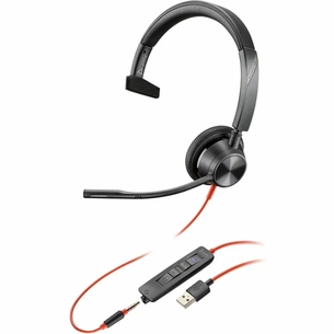 Навушники Poly BlackWire C3315-M USB-A HS Mono (76J13AA) зображення 1