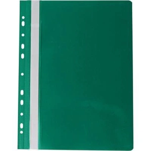 Папка-швидкозшивач Buromax A4 , perforated, PVC, green/ PROFESSIONAL (BM.3331-04) зображення 1
