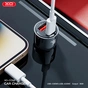Зарядний пристрій XO CC58 USB-C PD65W + USB-A 30W Gray (CC58_Tarnish) - зменшене зображення 3