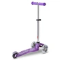 Самокат Micro Mini Deluxe Fairy Glitter LED Пурпуровий (MMD207) - зменшене зображення 3