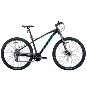 Велосипед Leon 29" TN-90 рама-20" 2021 Black/Turquoise (OPS-LN-29-097) зображення 1