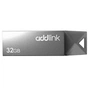 USB флеш накопичувач AddLink 32GB U10 Gray USB 2.0 (ad32GBU10G2) - зменшене зображення 1