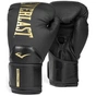 Боксерские перчатки Everlast Elite 2 Boxing Glove P00003273 чорний, золотий 16 унцій (009283623739) - уменьшенное изображение 1