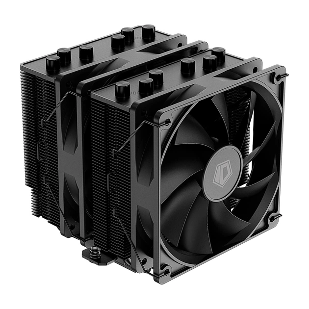 Кулер до процесора ID-Cooling SE-206-XT Full Black - зображення 1