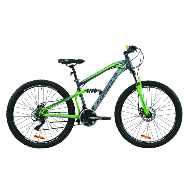 Велосипед Formula 27.5" BLAZE AM2 DD рама-16" St 2020 сіро-зелений (OPS-FR-27.5-047) - изображение 1