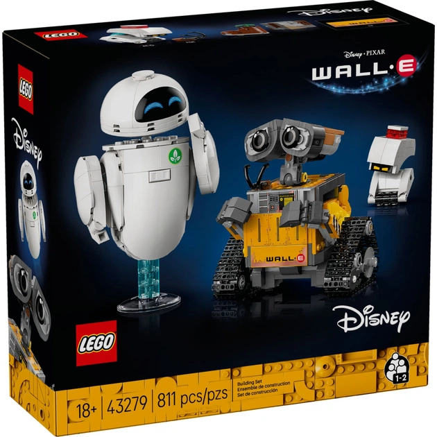Конструктор LEGO Disney and Pixar ВОЛЛ·І та Єва (43279) - зображення 1