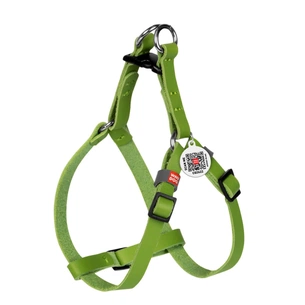 Шлея для котів WAUDOG Classic з QR паспортом XS Ш 10 мм В=С 28-40 см салатова (60105) зображення 1