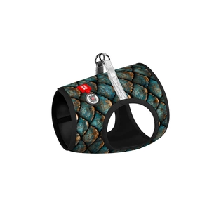 Шлея для собак WAUDOG Clothes м'яка з QR адресником "Луска" XS2 (221-0179) зображення 1