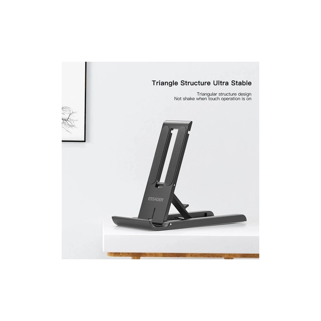 Підставка до планшета та телефона Sailing Desktop Phone Holder Black Essager (EZJZM-FC01) - picture 4