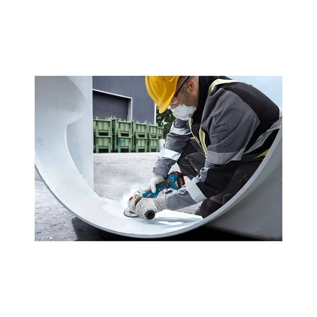 Шліфувальна машина Bosch GWS 18V-11 125мм, 18В, 2x5Ah, 0-9000об/хв, 1.7кг, кейс (0.601.9N4.103) - picture 9