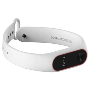 Ремінець до фітнес браслета Xiaomi Mi Band 2 White/Red (Р28600) зображення 1