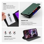 Чохол до мобільного телефона Armorstandart OneFold Case Xiaomi Redmi Note 15 5G / Poco M8 5G Green (ARM89984) - зменшене зображення 4