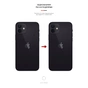 Плівка захисна Armorstandart back side Apple iPhone 12 / 12 Pro Carbone Transparent (ARM61072) - зменшене зображення 3