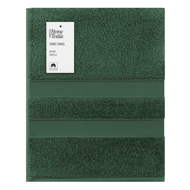 Рушник Ardesto Splendid 100% бавовна, зелений 70х140 см (ART2370GE) - picture 1