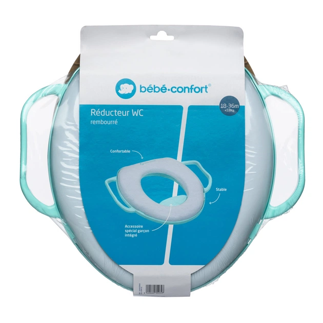 Накладка на унітаз Bebe Confort Toilet Seat м'яка тренувальна з дефлектором (3106203600) - изображение 1