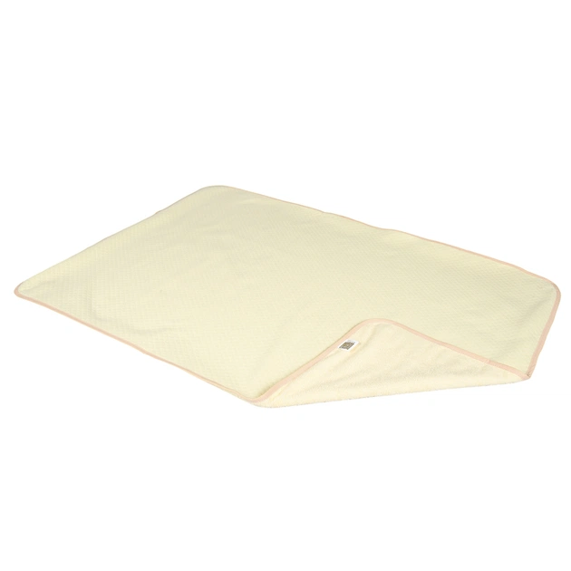 Пелюшки для малюків Еко Пупс Jersey Classic непромокаюча двостороння.50 х 70 см жовтий (ПЕЛ-5070хбтрж) - зображення 1