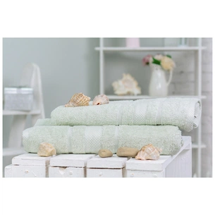 Рушник MirSon набір банний 5008 SoftNess Menthol 50x90, 70x140 (2200003183009) зображення 1