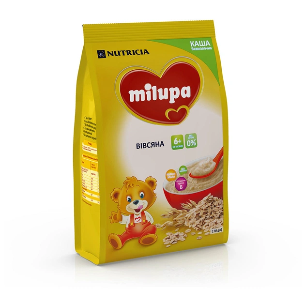 Дитяча каша Milupa безмолочна Вівсяна 170 г (5900852930089) - picture 6