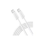 Дата кабель USB-C to USB-C 1.8m 322 White Anker (A81F6H21) - зменшене зображення 2