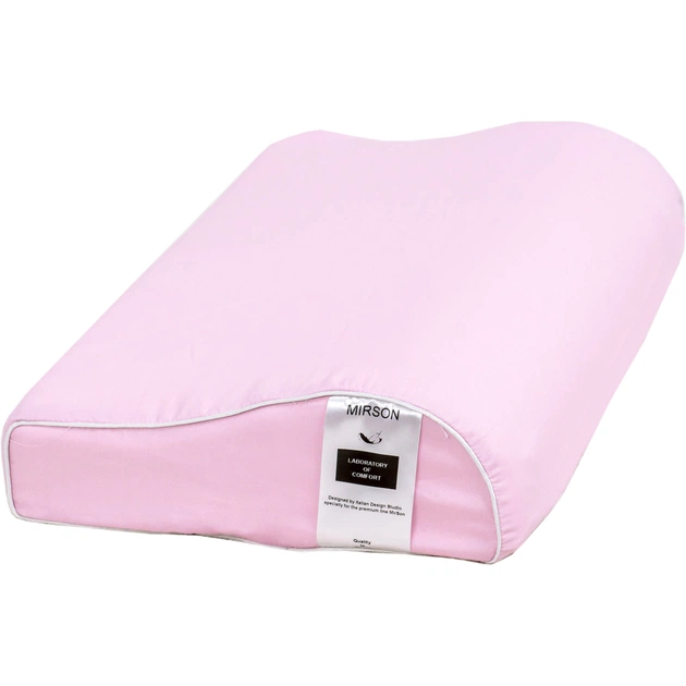 Подушка MirSon ортопедична 6117 Delicate satin Laura Kiddy Girl 50х29х5/8 (2200003262711) - зображення 1