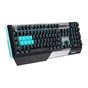 Клавіатура A4Tech Bloody B865 LK Blue Gun Grey - зменшене зображення 1