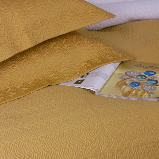 Покривало MirSon набір Imperial Gold Line покривало 200х220 см + наволочки 50х70 см х 2 шт (2200007177882) - picture 5