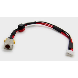 Роз'єм живлення ноутбука з кабелем для Acer PJ462 (5.5mm x 1.7mm), 4-pin, 19 см Универсальный (A49065) зображення 1