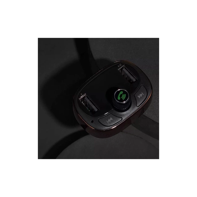 FM модулятор Baseus FM Launcher S-09 2.4 A 2 USB (CCMT000301) - picture 8