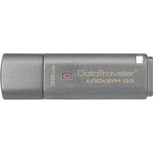 USB флеш накопичувач Kingston 32GB DataTraveler Locker+ G3 USB 3.0 (DTLPG3/32GB) зображення 1