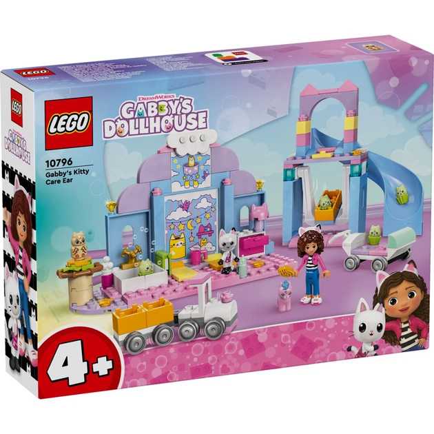 Конструктор LEGO Gabby's Dollhouse Міні-кото-ясла Ґаббі (10796) - зображення 1