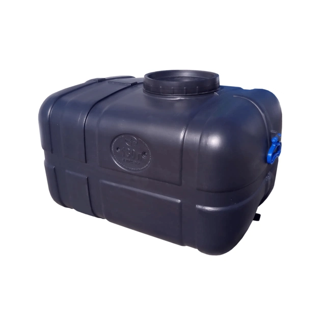 Ємність для води Пласт Бак квадратна не харчова 130 л прямокутна чорна видувна (5705) - picture 4