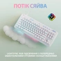 Клавіатура Logitech G713 Aurora Gaming GX Brown USB UA Off-White (920-010422) - зменшене зображення 3