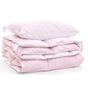 Ковдра MirSon Набір №2168 Bio-Pink Зима 90% пух 140х205 + подушка (2200003022421) - уменьшенное изображение 3