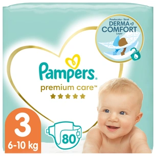 Підгузки Pampers Premium Care Midi (4-9 кг), 80шт (4015400507499) зображення 1
