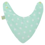 Слинявчик Еко Пупс Eco Cotton бандана 21x30 (ментол, зірочки) (BEC-011) - уменьшенное изображение 1