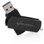 USB флеш накопичувач eXceleram 8GB P2 Series Black/Black USB 2.0 (EXP2U2BB08) - зменшене зображення 3