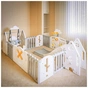 Детский манеж Mealux Forto Grey (KD-C051 Grey / White) - уменьшенное изображение 7