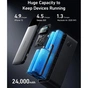 Універсальна мобільна батарея Anker PowerCore 737 GaNPrime 24000 mAh 140W Black (A1289011) - зменшене зображення 10