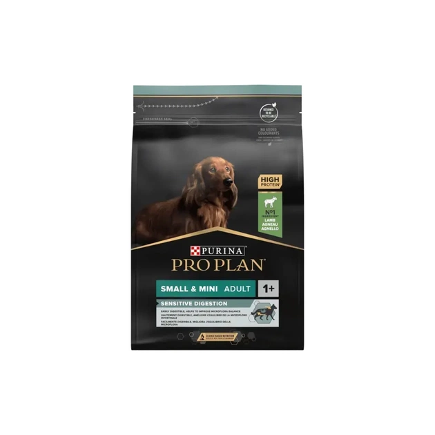Сухой корм для собак Purina Pro Plan Small&Mini Sensitive Digestion со вкусом ягненка 3 кг (7613036611268) - изображение 1