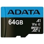 Карта пам'яті ADATA 64GB microSD class 10 UHS-I A1 Premier (AUSDX64GUICL10A1-RA1) - уменьшенное изображение 2