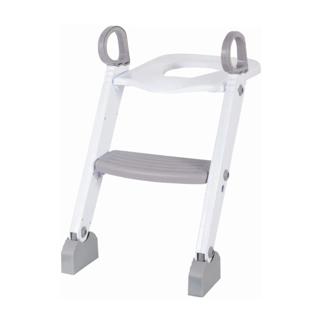 Накладка на унітаз FreeON з драбинкою White-Grey (42325) - изображение 1